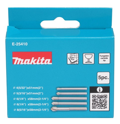 Makita glas fliesenbohrer - makita,