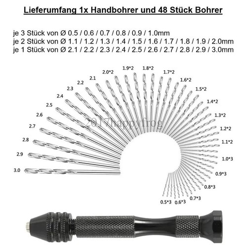 Sortiment mini bohrer - sortiment,