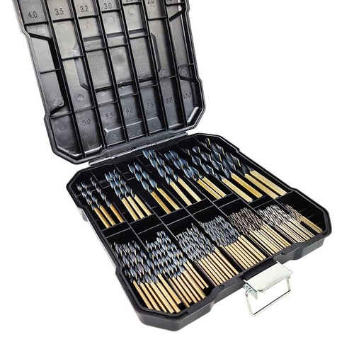 Tlg hss spiralbohrer - 99-tlg, set