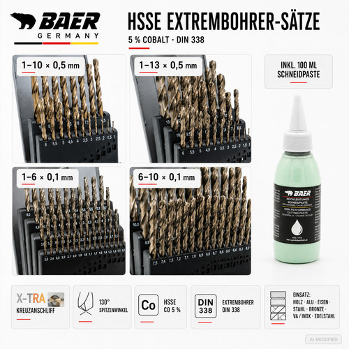 Spiralbohrer satz baer - spiralbohrer,