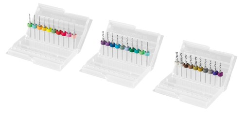 10tlg edelstahl mikrobohrer - 10tlg.,