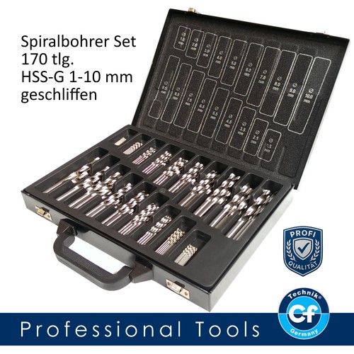 Spiralbohrer set 170 teilig - set, 170-teilig
