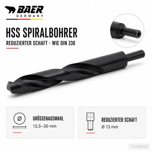 Hss spiralbohrer 20 - hss, 25