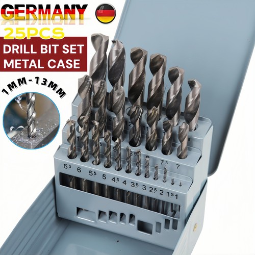 25tlg hss spiralbohrer - 25tlg, satz