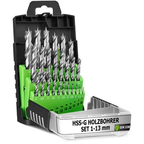 Pinava holzbohrer set 13mm - holzbohrer, 1-13mm